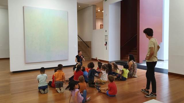 Groupe enfants sortie Musée des Beaux Arts Caen