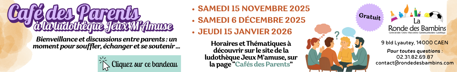 Bannière site - Café des Parents 2025