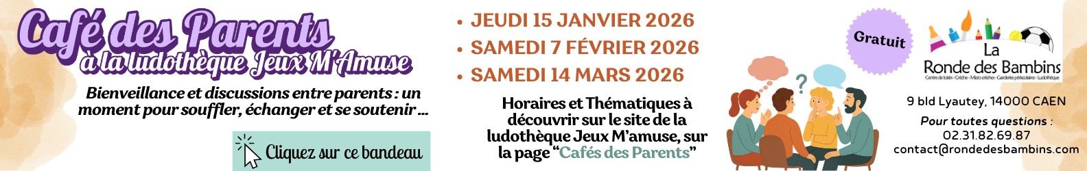 Bannière site - Café des Parents 2025